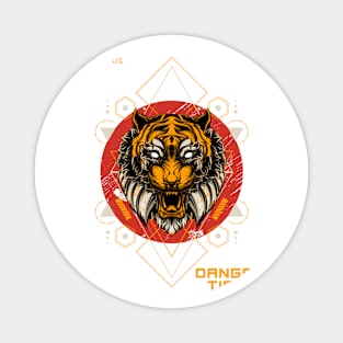 Tiger T-Shirt Magnet